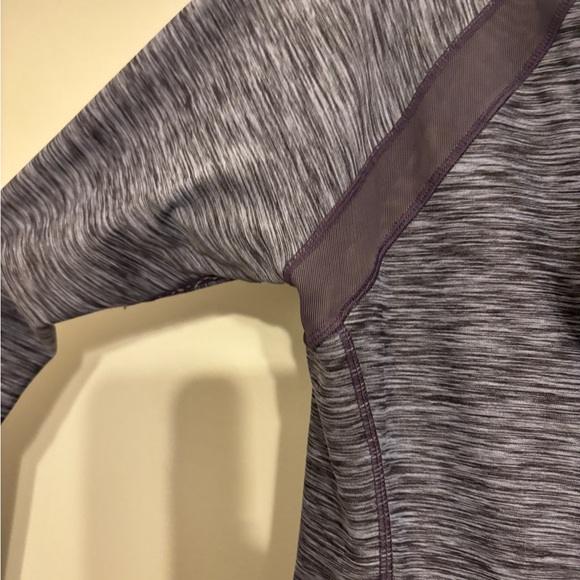 New Balance Heathered Purple Athletic Jacket - Picture 9 of 12